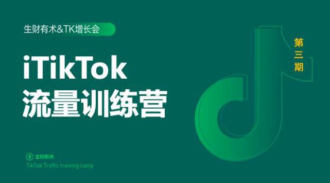 2020最新TikTok流量增长训练营（完结）附PPT-第一精品资源库