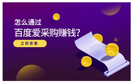 大王·怎么通过百度爱采购赚钱，已经通过百度爱采购完成200多万的销量-第一精品资源库