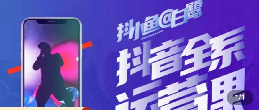 白鹭·主播内训营，运营主播话术起号进阶能力提升-第一精品资源库