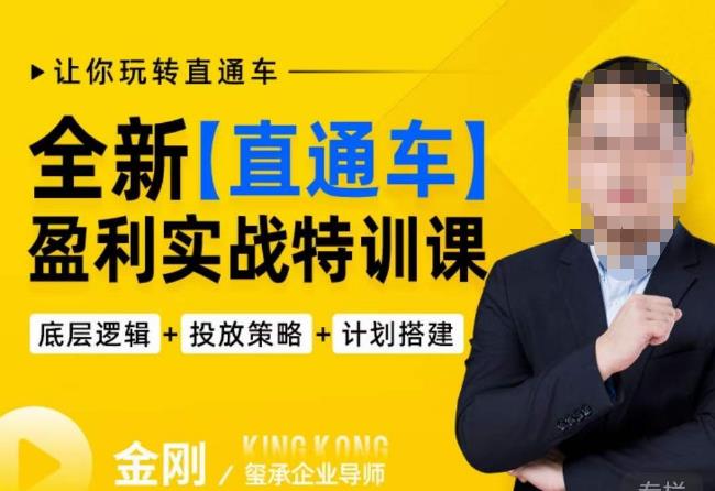 玺承·全新直通车盈利实战特训课，从​底层逻辑详细拆解，从底层，策略到搭建，让你玩转直通车-第一精品资源库