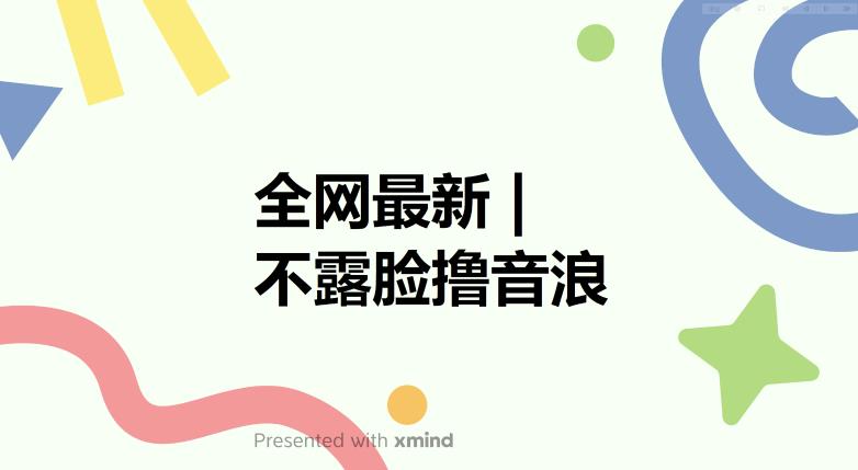全网最新不露脸撸音浪，跑通自动化成交闭环，实现出单+收徒收益最大化【揭秘】-第一精品资源库