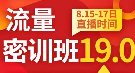 秋秋线上流量密训班19.0，打通流量关卡，线上也能实战流量破局-第一精品资源库