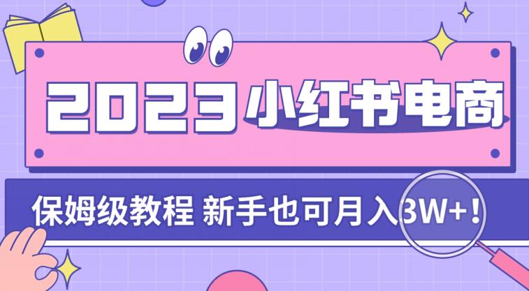 阿本小红书电商陪跑营4.0，带大家从0到1把小红书做起来-第一精品资源库