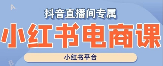 小红书电商高级运营课程，实操教学+案例分析-第一精品资源库