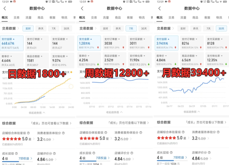 拼多多虚拟电商训练营月入30000+你也行，暴利稳定长久，副业首选-第一精品资源库