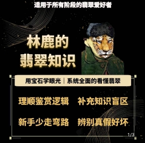林鹿的翡翠知识，​用宝石眼光，系统全面的看懂翡翠-第一精品资源库