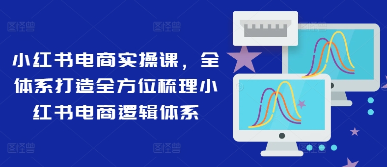 小红书电商实操课，全体系打造全方位梳理小红书电商逻辑体系-第一精品资源库