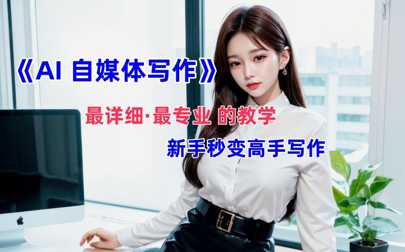 AI自媒体文章创作全网最详细教程，新手秒变写作高手，多方位发展-第一精品资源库
